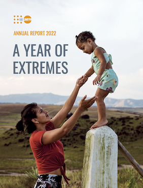 UNFPA Annual Report A year of extremes 2023 Cover image 
