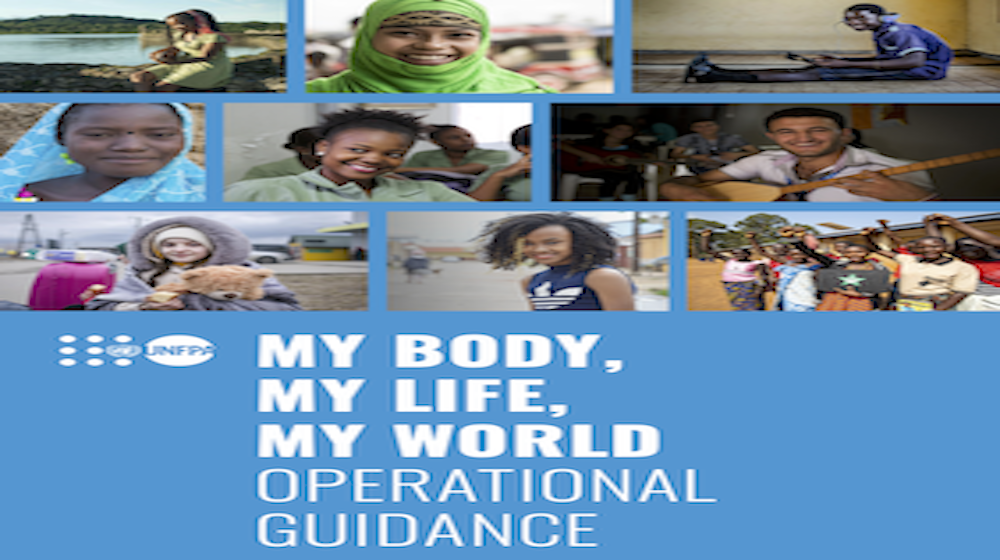 UNFPA "My Body My Life My World" Operational Guidance: Introduction homepage Card