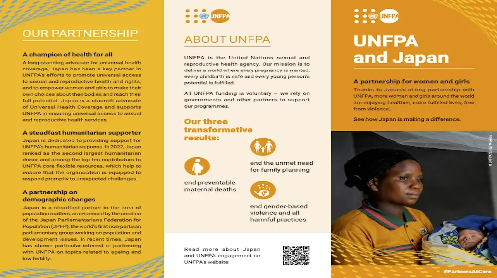 UNFPA Key Result Brochure for Japan